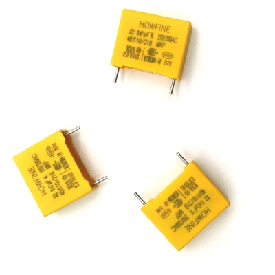 कमी वोल्टेज संधारित्र MPX 474K 310VAC P15mm L4mm