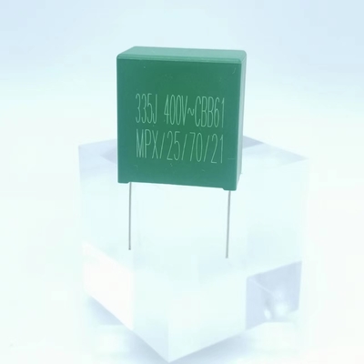 उच्च गुणवत्ता वाला नया रन कैपेसिटर CBB61 335J/400V P20mm
