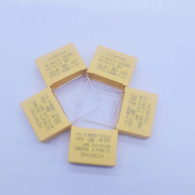 पीला रंग सुरक्षा संधारित्र MPX-X2 0.56UF 310V-330V P22.5MM