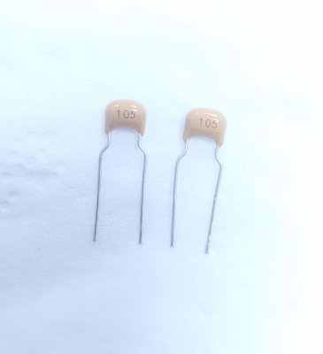 अखंड टिकाऊ अग्निरोधक सिरेमिक संधारित्र संक्षारण प्रतिरोधी 105K 100V