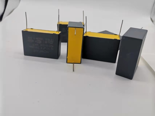 धातुकृत पॉलीप्रोपाइलीन X2 सुरक्षा संधारित्र 335K 310V ग्रे रंग