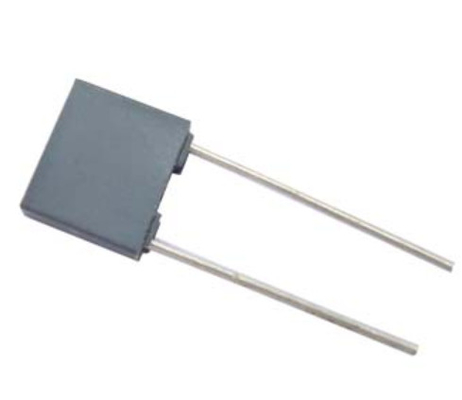 100V स्थिर ग्रे पॉलिएस्टर फिल्म बॉक्स प्रकार संधारित्र वोल्टेज सबूत