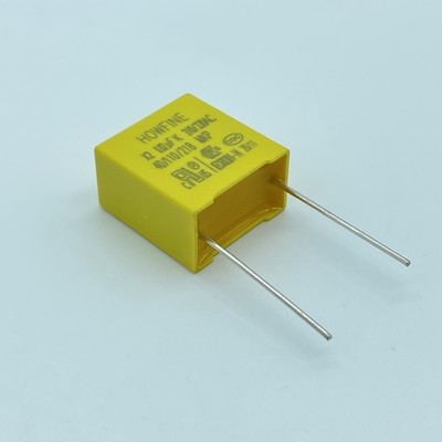 MKP 0.82uF X2 सेफ्टी कैपेसिटर सॉल्वेंट रेसिस्टेंट एपॉक्सी रेजिन